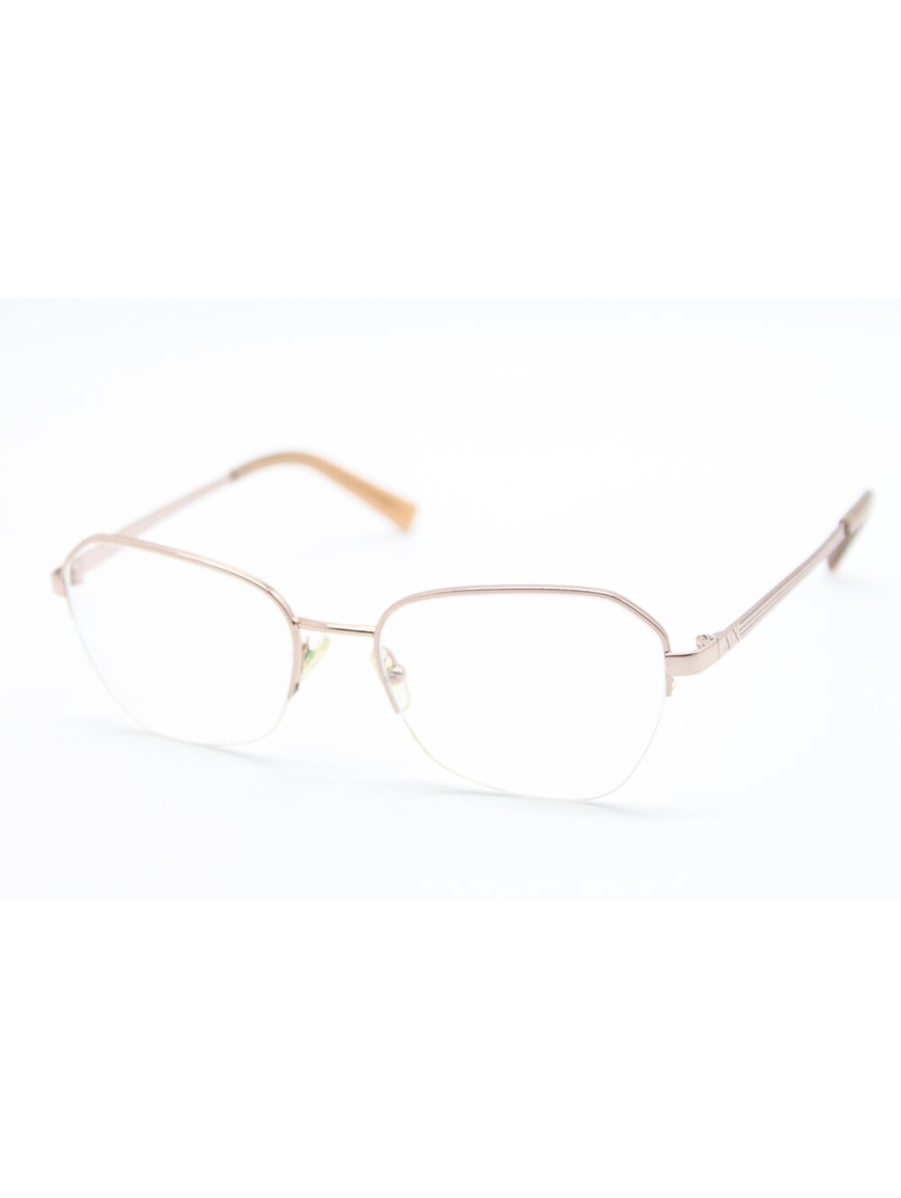 ARMANI EXCHANGE AX 1045 6103 METALLIC ROSE GOLD AUTHENTIC EYEGLASSES 53-18